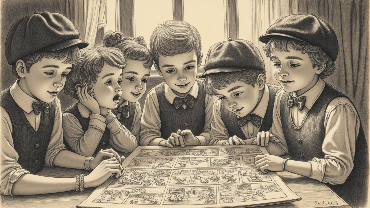 Early_1900s_children_dressed_in_classic__Buster